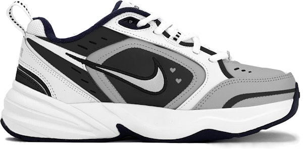 나이키 에어 모나크 4 '블랙 화이트' (커스텀) 415445-102(TeamS-经典黑灰爱心S-BOX) Order 나이키 에어 모나크 4 '블랙 화이트' (커스텀) 415445-102(TeamS-经典黑灰爱心S-BOX)