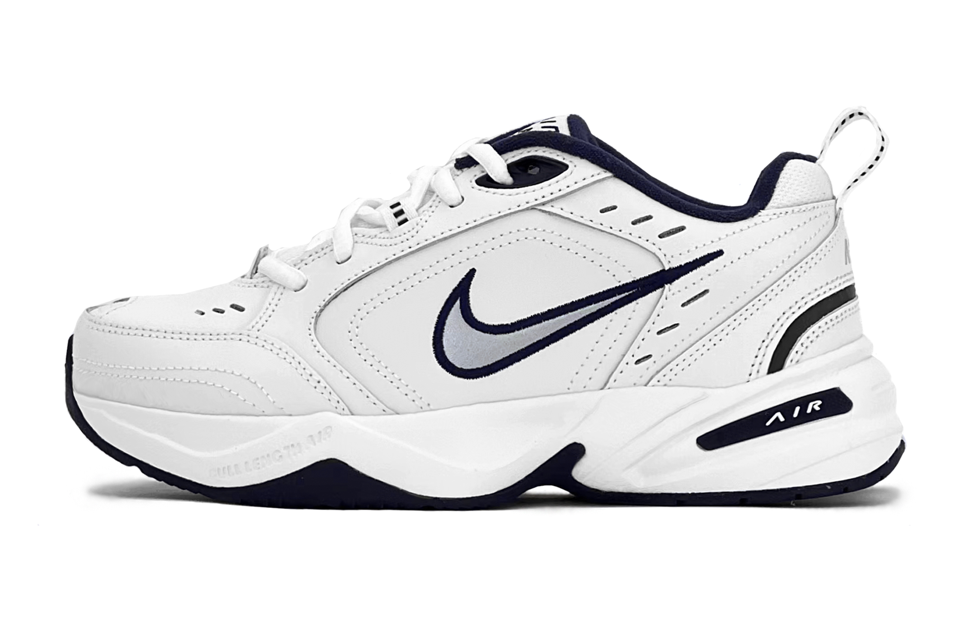 Purchase [Zapatillas Personalizadas] Nike Air Monarch 4 'Negro Blanco' 415445-102(TeamS-经典黑灰爱心S-BOX)