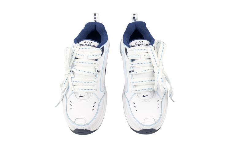 Purchase [定制鞋] 耐克 Air Monarch 4 '黑白蓝奶猫' 415445-102(Team102-M4牛奶猫)