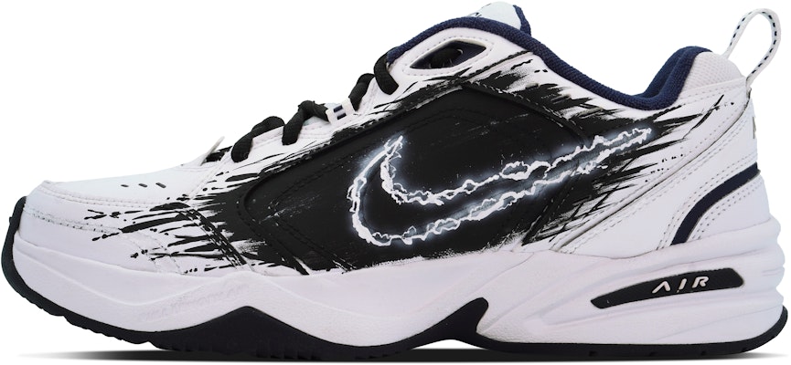 나이키 에어 모나크 4 '블랙 화이트 그래피티' (커스텀) 415445-102(Team84-爆裂闪电) Buy 나이키 에어 모나크 4 '블랙 화이트 그래피티' (커스텀) 415445-102(Team84-爆裂闪电)