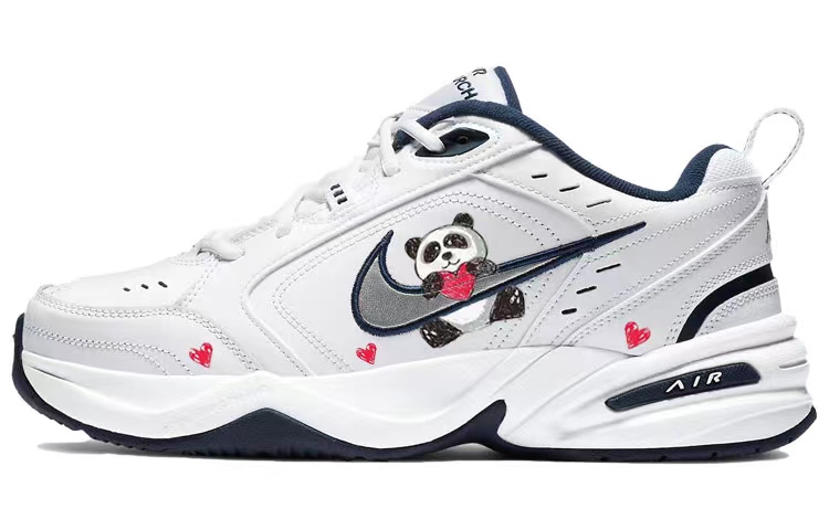 Buy [Zapatillas Personalizadas] Nike Air Monarch 4 'Amor Panda Azul y Blanco' 415445-102(Team56-抱心熊猫)