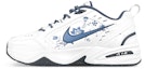 Order 【訂製球鞋】 Nike Air Monarch 4 合成皮革 青花瓷 青花 國風 水墨 舒適 百搭 休閒 潮流 防滑 低筒 老爹鞋 男女同款 白藍