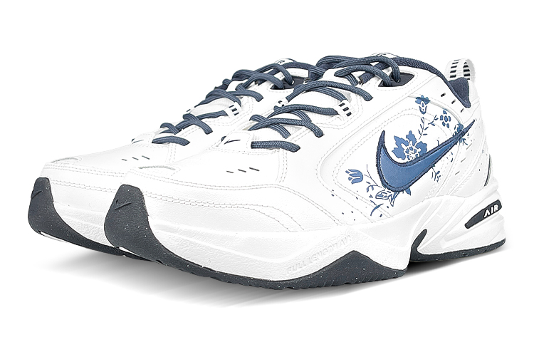 Shop [Kasot Custom] Nike Air Monarch 4 'Porcelain Biru dan Putih' 415445-102(Team99-M4青花)