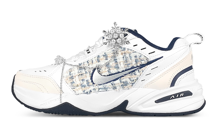 Buy 【定制鞋】耐克 Air Monarch 4‘蓝色山茶花’ 415445-102(Team叁-M4小香雪花SBOX)