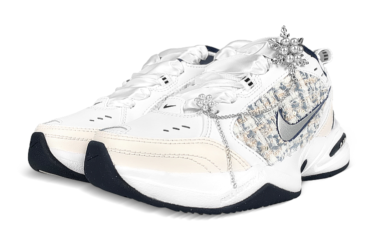 [Custom Shoes] Nike Air Monarch 4 'Blue Camellia' 圖 3