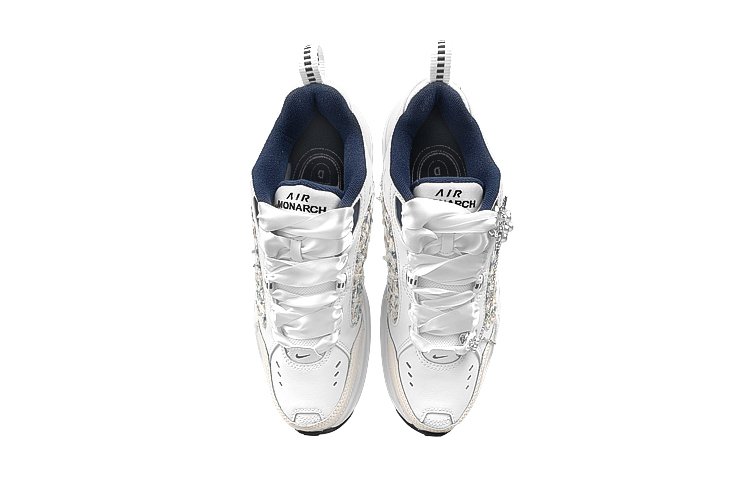 [Custom Shoes] Nike Air Monarch 4 'Blue Camellia' 圖 4