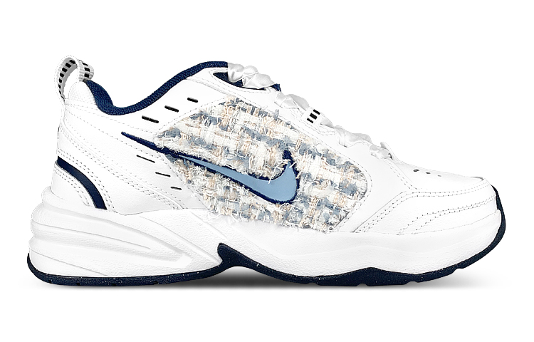 [Custom Shoes] Nike Air Monarch 4 'Blue Camellia Tweed' 圖 2