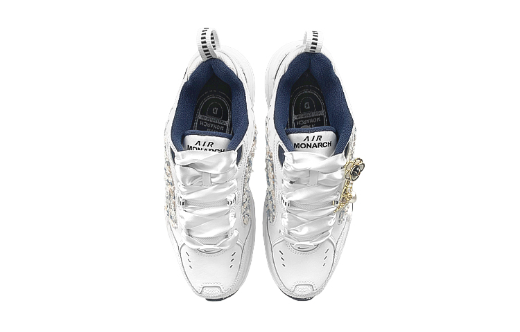 [Custom Shoes] Nike Air Monarch 4 'Blue Camellia Tweed' 圖 4