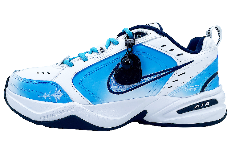 Buy [Sepatu Custom] Nike Air Monarch 4 'Galaxy Biru' 415445-102(Team10-蓝色银河）
