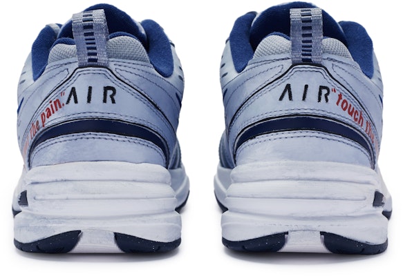 Buy Custom Shoes Nike Air Monarch 4 Blue Red Daddy Novelship