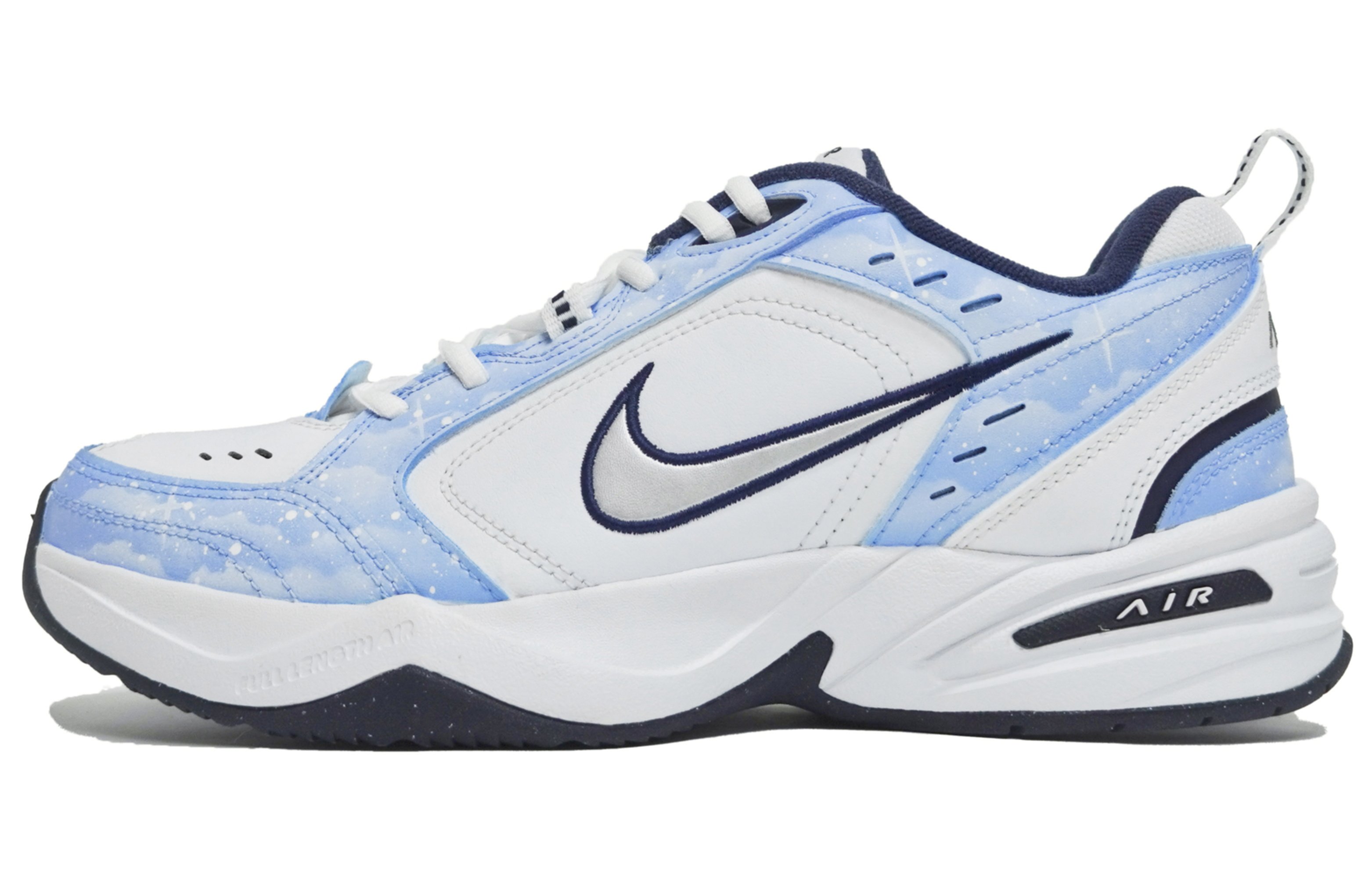 [Custom Shoes] Nike Air Monarch 4 'Blue Starry Sky'