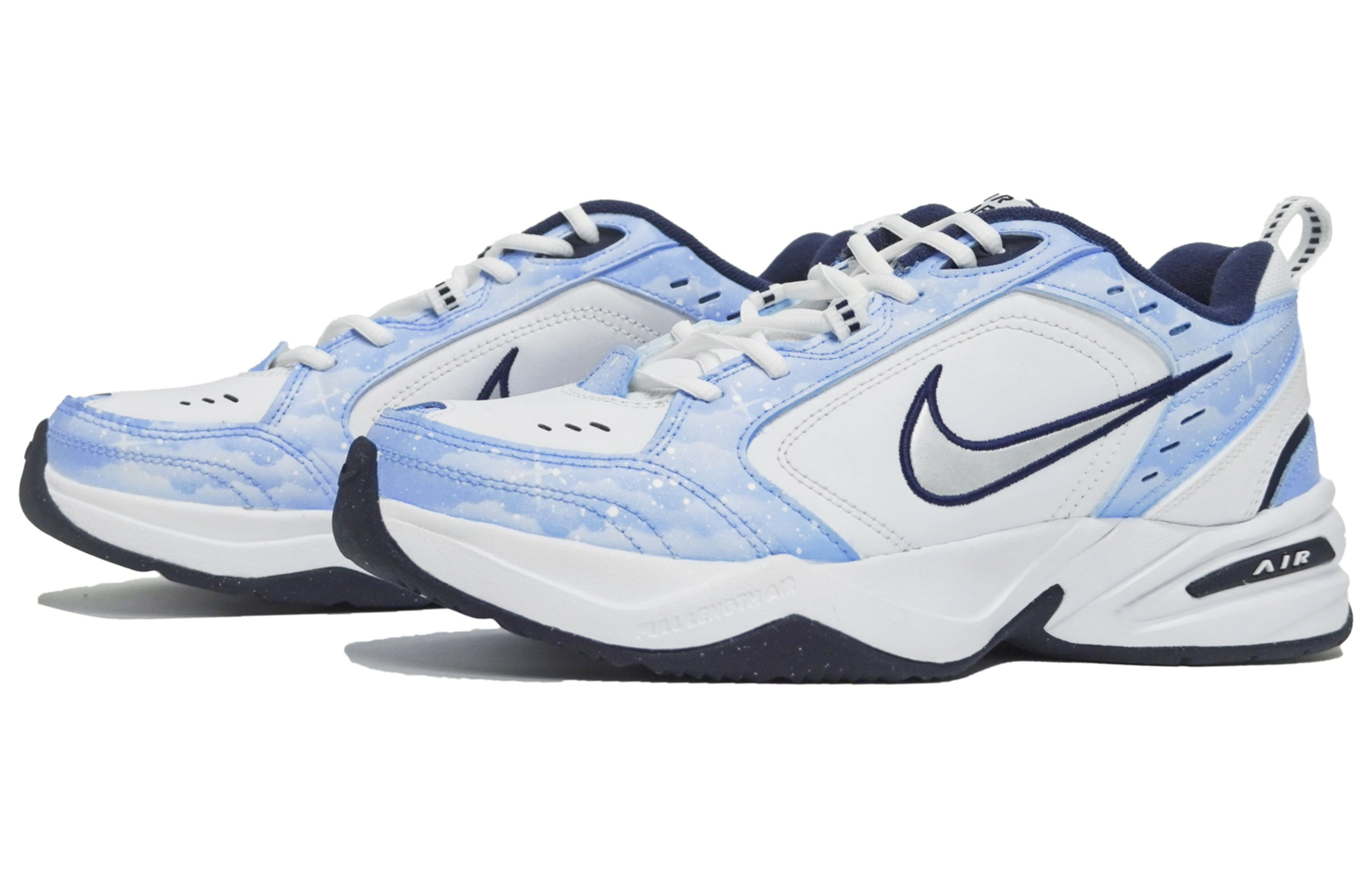 [Custom Shoes] Nike Air Monarch 4 'Blue Starry Sky' 圖 3