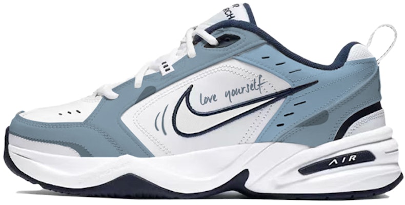 Zapatillas Nike Air Monarch 4 'Blue White Camo Custom' 415445-102(TeamS-情人节改色QD) Buy Zapatillas Nike Air Monarch 4 'Blue White Camo Custom' 415445-102(TeamS-情人节改色QD)