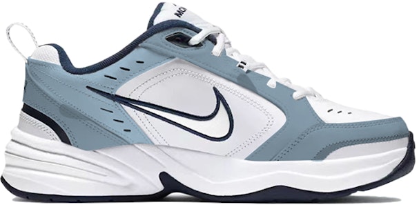 【定制球鞋】Nike Air Monarch 4 改色定制 迷彩 復古 增高 低幫 老爹鞋 男女同款 藍白 Order 【定制球鞋】Nike Air Monarch 4 改色定制 迷彩 復古 增高 低幫 老爹鞋 男女同款 藍白