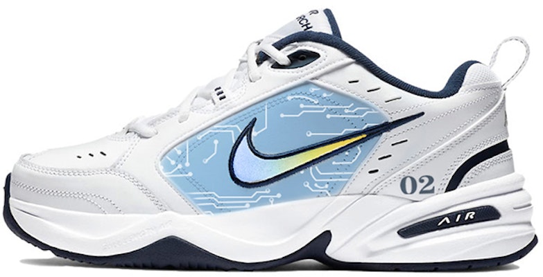 나이키 에어 모나크 4 '블루프린트 코스믹 블루' (커스텀) 415445-102(Team56-科技蓝图) Buy 나이키 에어 모나크 4 '블루프린트 코스믹 블루' (커스텀) 415445-102(Team56-科技蓝图)