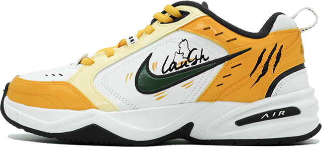 custom-shoes-nike-air-monarch-4-bruce-lee-playful-cat-claw