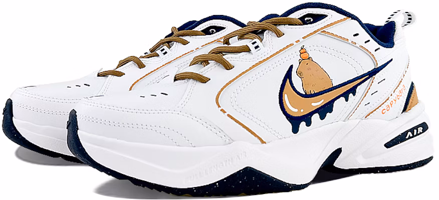 나이키 에어모나크4 "귀여운 카피바라" (커스텀) 415445-102(Team40-男女款卡皮巴拉棕) Lookbook 나이키 에어모나크4 "귀여운 카피바라" (커스텀) 415445-102(Team40-男女款卡皮巴拉棕)