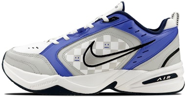 【定制鞋】耐克 Air Monarch 4 '蓝灰棋盘格' 415445-102(Team叁-通用moh棋盘S-BOX) Buy 【定制鞋】耐克 Air Monarch 4 '蓝灰棋盘格' 415445-102(Team叁-通用moh棋盘S-BOX)