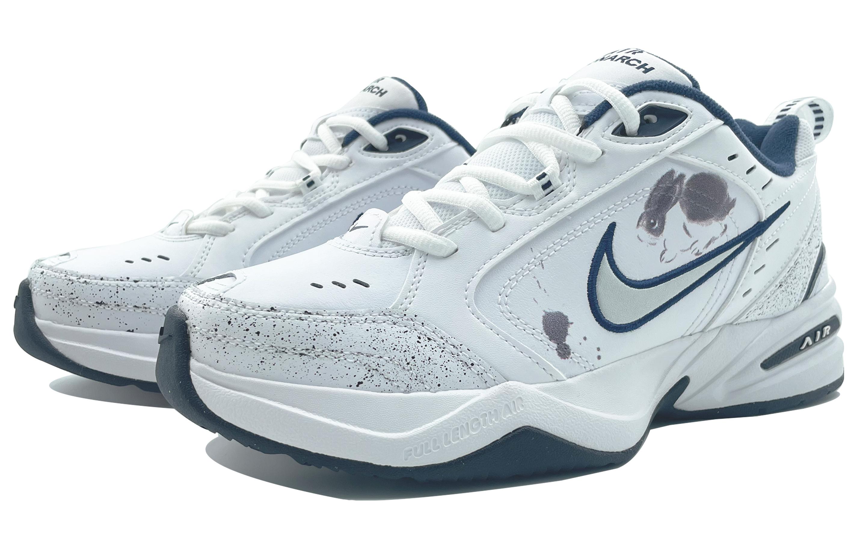 [Custom Shoes] Nike Air Monarch 4 'Chinese Brush Rabbit' 圖 3