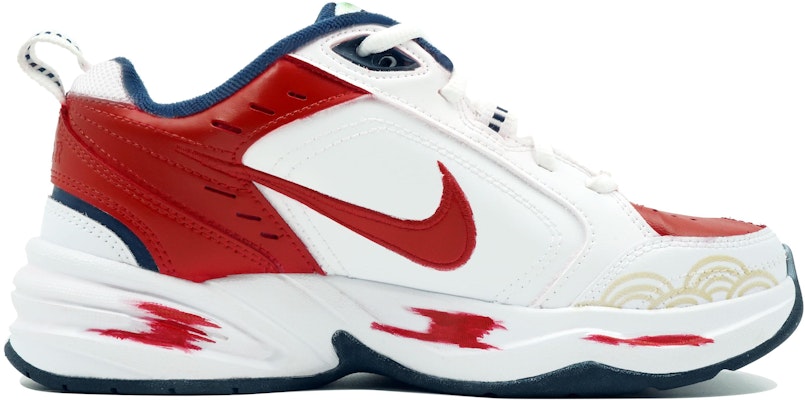 Zapatillas Personalizadas Nike Air Monarch 4 'Dragón Chino Blanco Azul' 415445-102(Team113-矫若惊龙) Lookbook Zapatillas Personalizadas Nike Air Monarch 4 'Dragón Chino Blanco Azul' 415445-102(Team113-矫若惊龙)