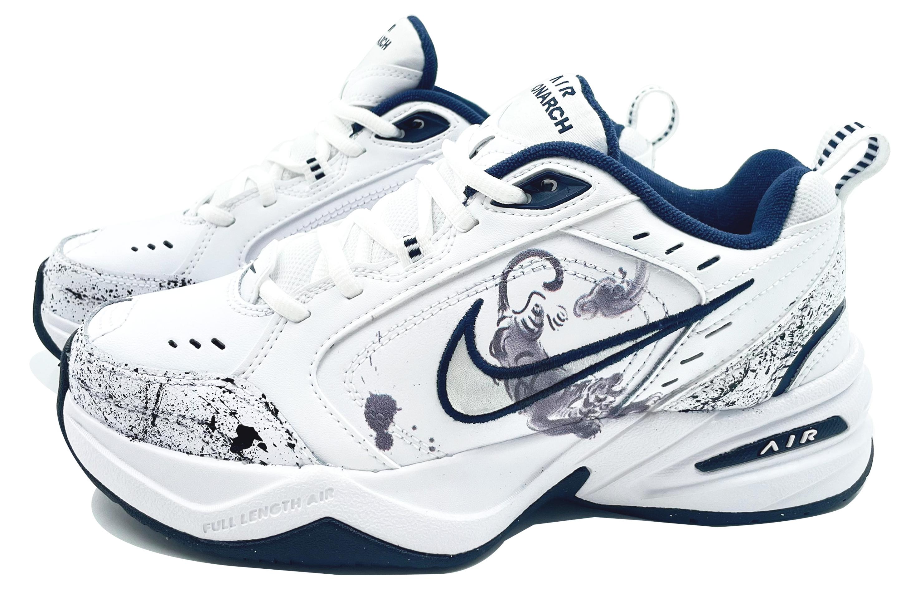 [Custom Shoes] Nike Air Monarch 4 'Chinese Ink Tiger' 圖 3