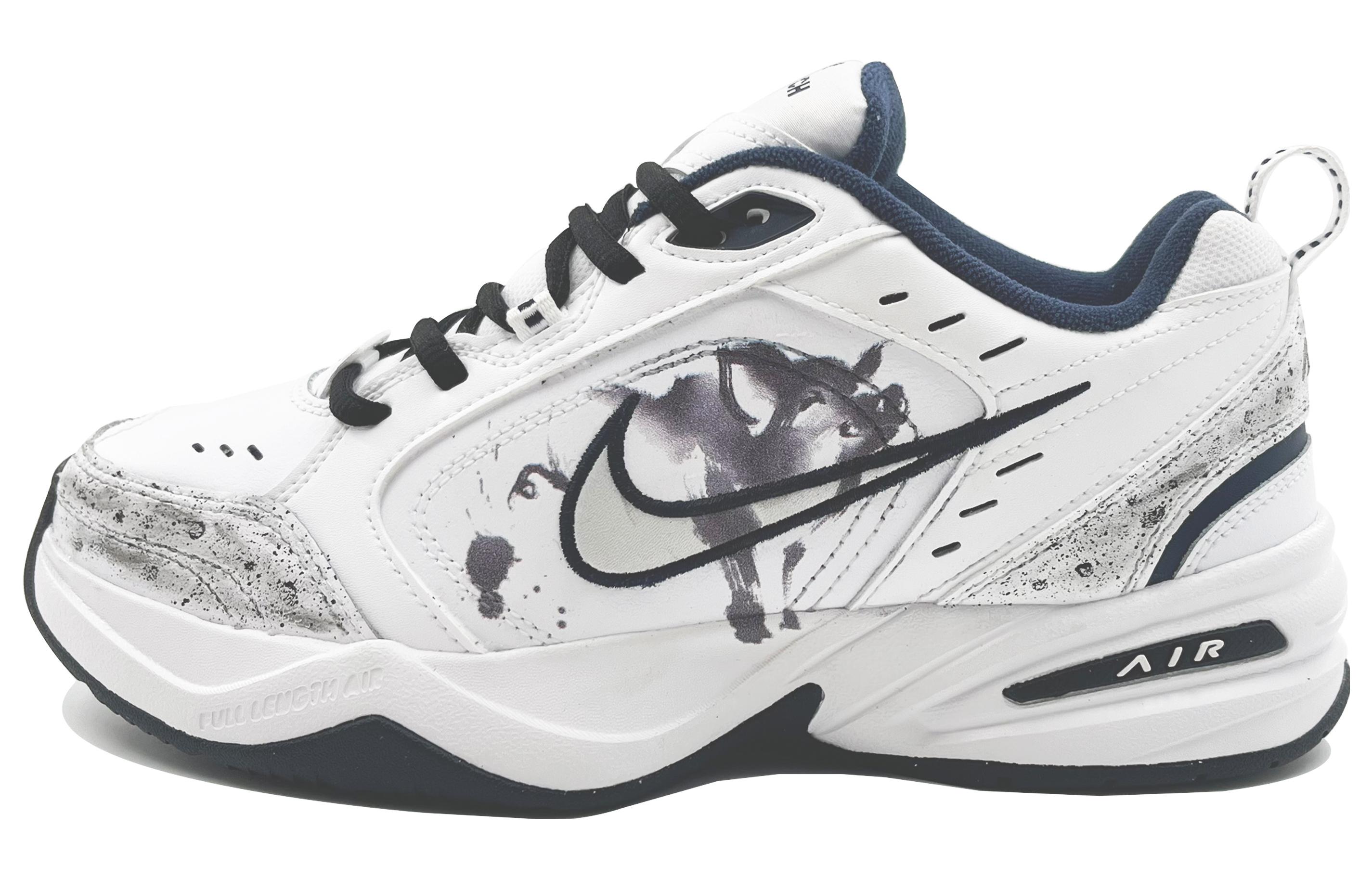 Buy [Zapatillas Personalizadas] Nike Air Monarch 4 'Zodiaco Chino Cerdo Tinta' 415445-102(Team113-生肖猪)