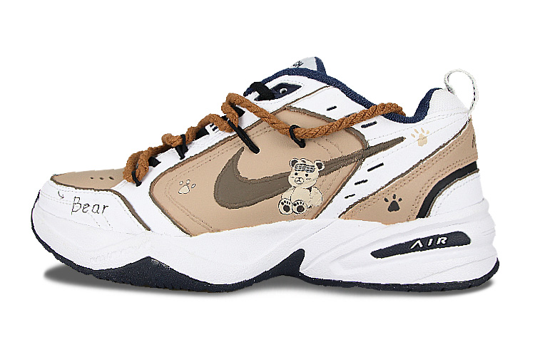 Buy 【定制鞋】耐克Air Monarch 4 '巧克力泰迪红酒' 415445-102(Team115-巧克力熊)