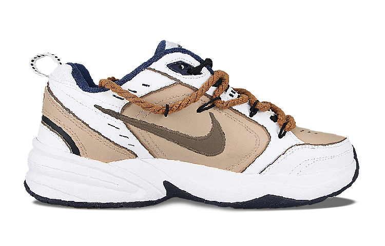 Order [Custom Shoes] Nike Air Monarch 4 'Chocolate Teddy Merlot'