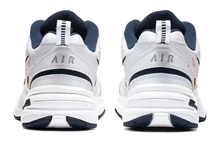 Shop [Kasut Custom] Nike Air Monarch 4 'Loceng Krismas' 415445-102(Team56-圣诞铃铛)