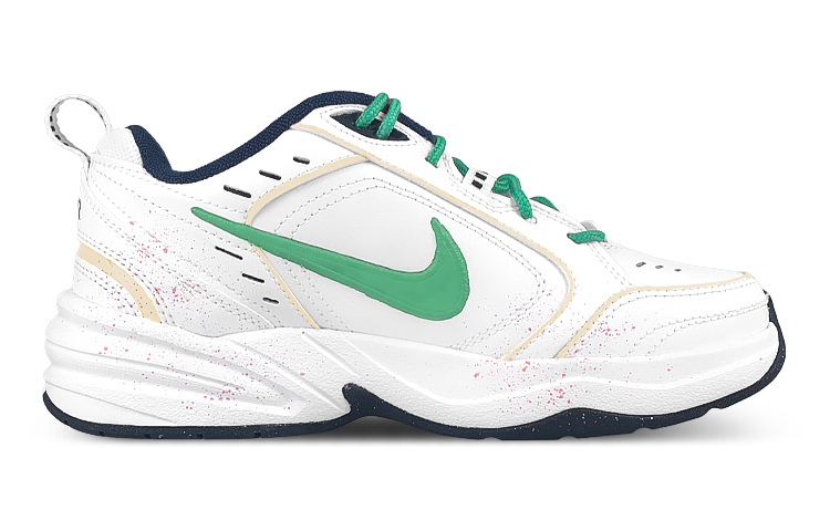 Order [Sepatu Kustom] Nike Air Monarch 4 'Christmas Puppy - Little Red Riding Hood' 415445-102(Team116-M4圣诞小狗SBOX)