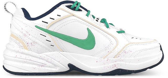 【客製化球鞋】Nike Air Monarch 4 白藍 禮盒 聖誕小狗 小紅帽 復古 出逃日記 低幫 老爹鞋 男女同款 白綠 Order 【客製化球鞋】Nike Air Monarch 4 白藍 禮盒 聖誕小狗 小紅帽 復古 出逃日記 低幫 老爹鞋 男女同款 白綠