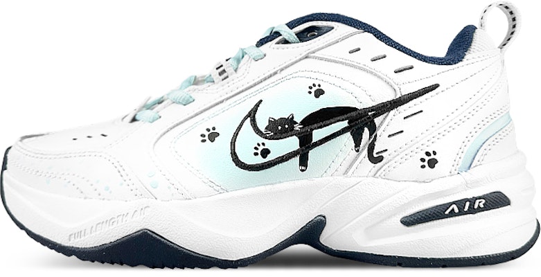 나이키 에어 모나크 4 커스텀 '검/녹/흰' 415445-102(Team76-男女款慵懒小猫) Order 나이키 에어 모나크 4 커스텀 '검/녹/흰' 415445-102(Team76-男女款慵懒小猫)