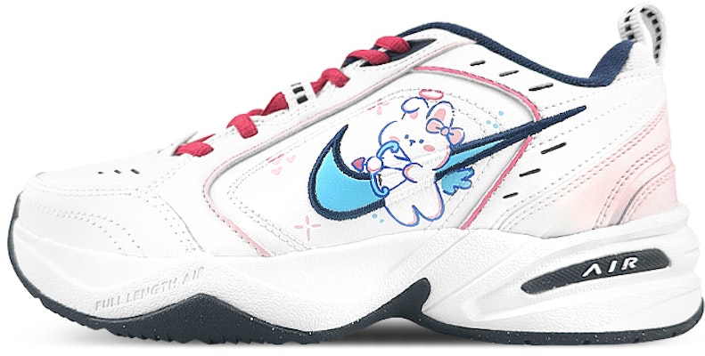 나이키 에어 모나크 4 '큐피드 레드 화이트' (커스텀) 415445-102(Team76-男女款爱神小兔) Buy 나이키 에어 모나크 4 '큐피드 레드 화이트' (커스텀) 415445-102(Team76-男女款爱神小兔)