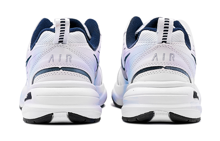 Shop [Zapatillas Personalizadas] Nike Air Monarch 4 'Azul Ciberpunk-Blanco' 415445-102(TeamS-炫彩缤纷老爹S-BOX)