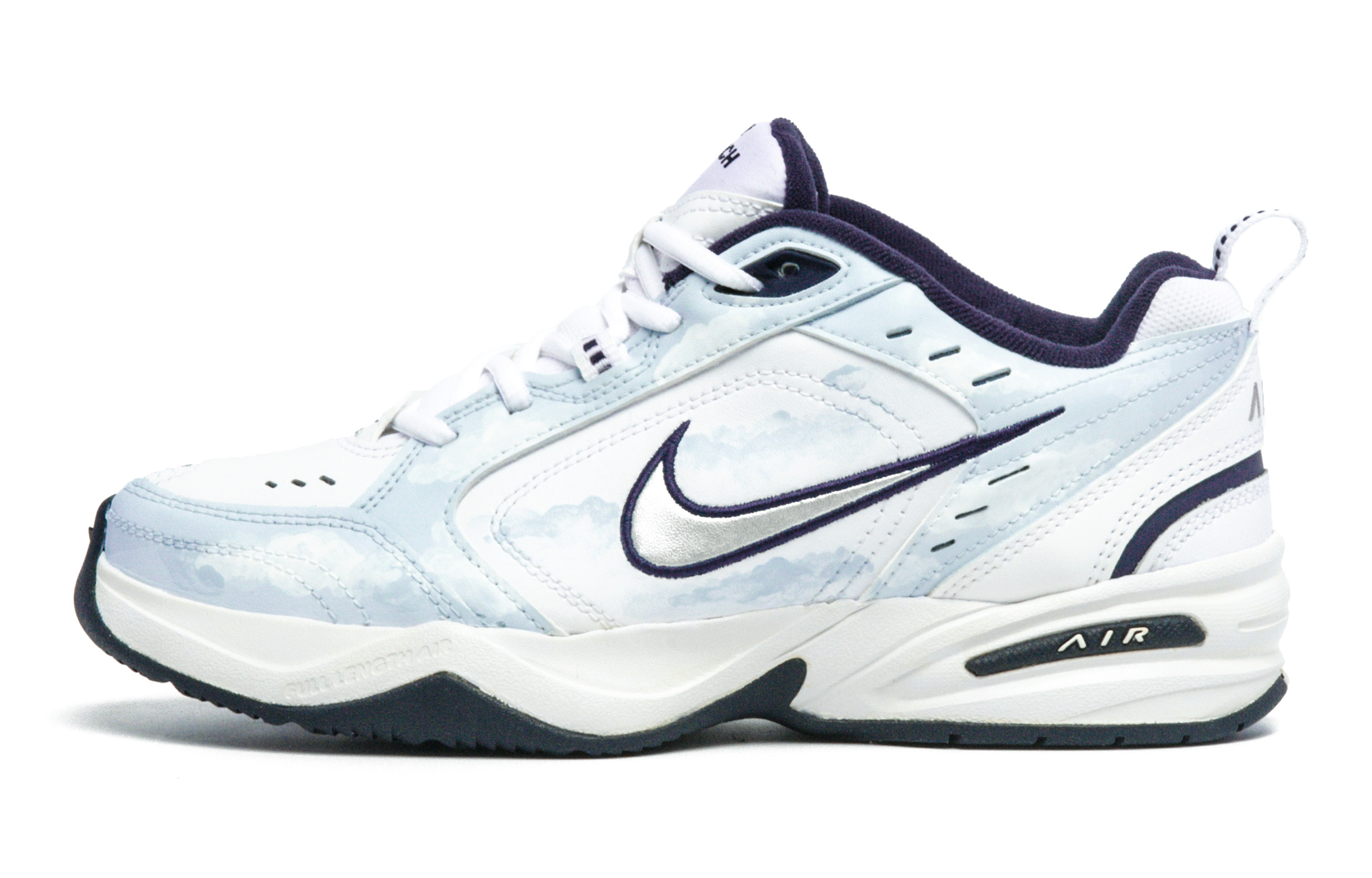 [Custom Shoes] Nike Air Monarch 4 'Dopamine Fresh Blue and White'