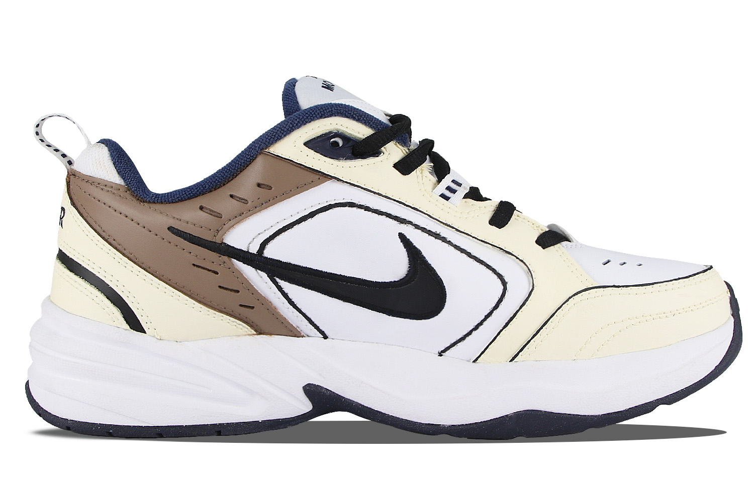[Custom Shoes] Nike Air Monarch 4 'Escape Qi-Zai Yellow Brown' 圖 3
