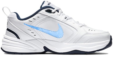 【定制球鞋】 Nike Air Monarch 4 科技宇宙 落月星河 舒適 復古經典 低幫 老爹鞋 男女同款 藍白 Order 【定制球鞋】 Nike Air Monarch 4 科技宇宙 落月星河 舒適 復古經典 低幫 老爹鞋 男女同款 藍白