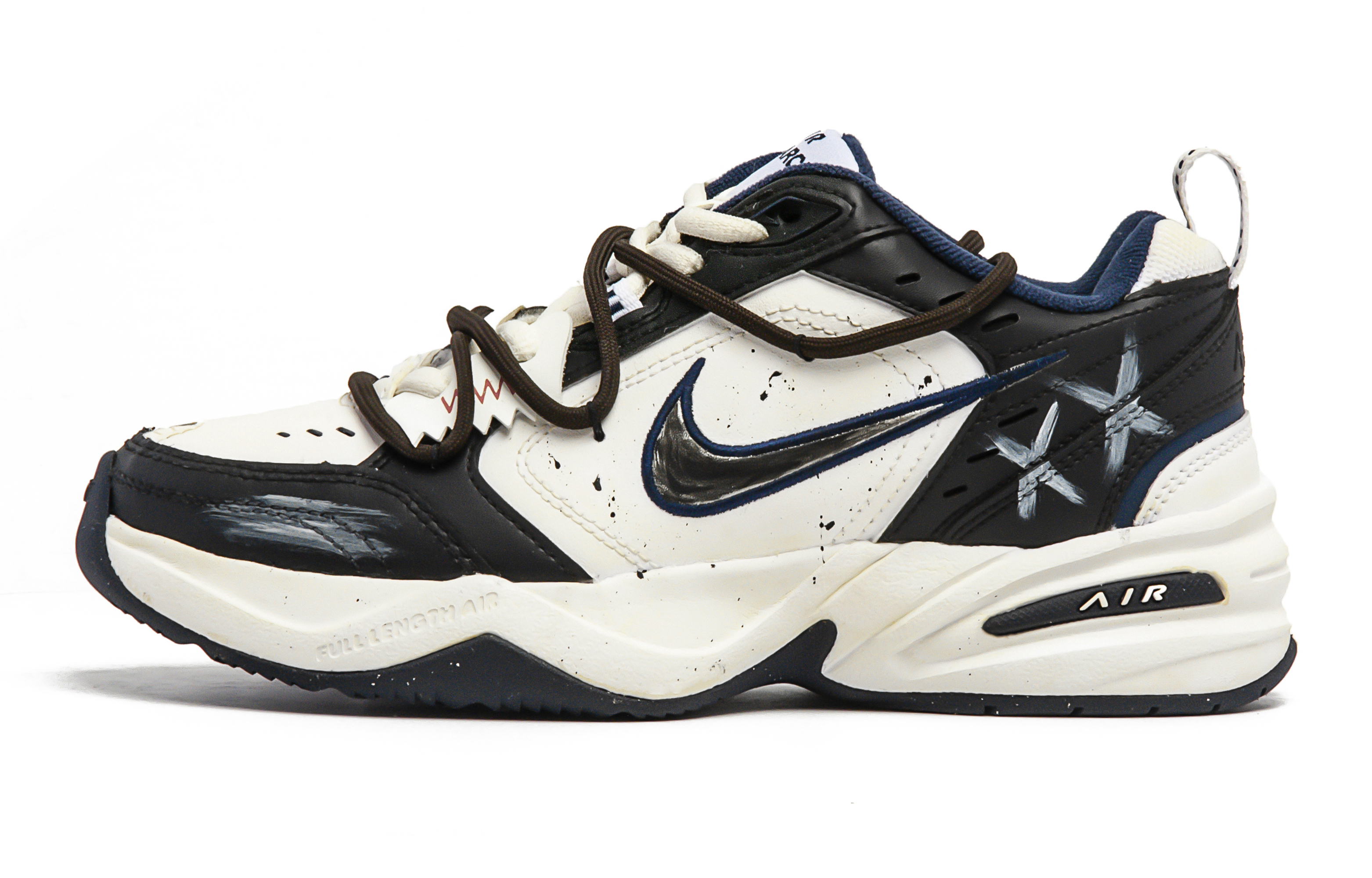 [Custom Shoes] Nike Air Monarch 4 'Graffiti Heartbeat'