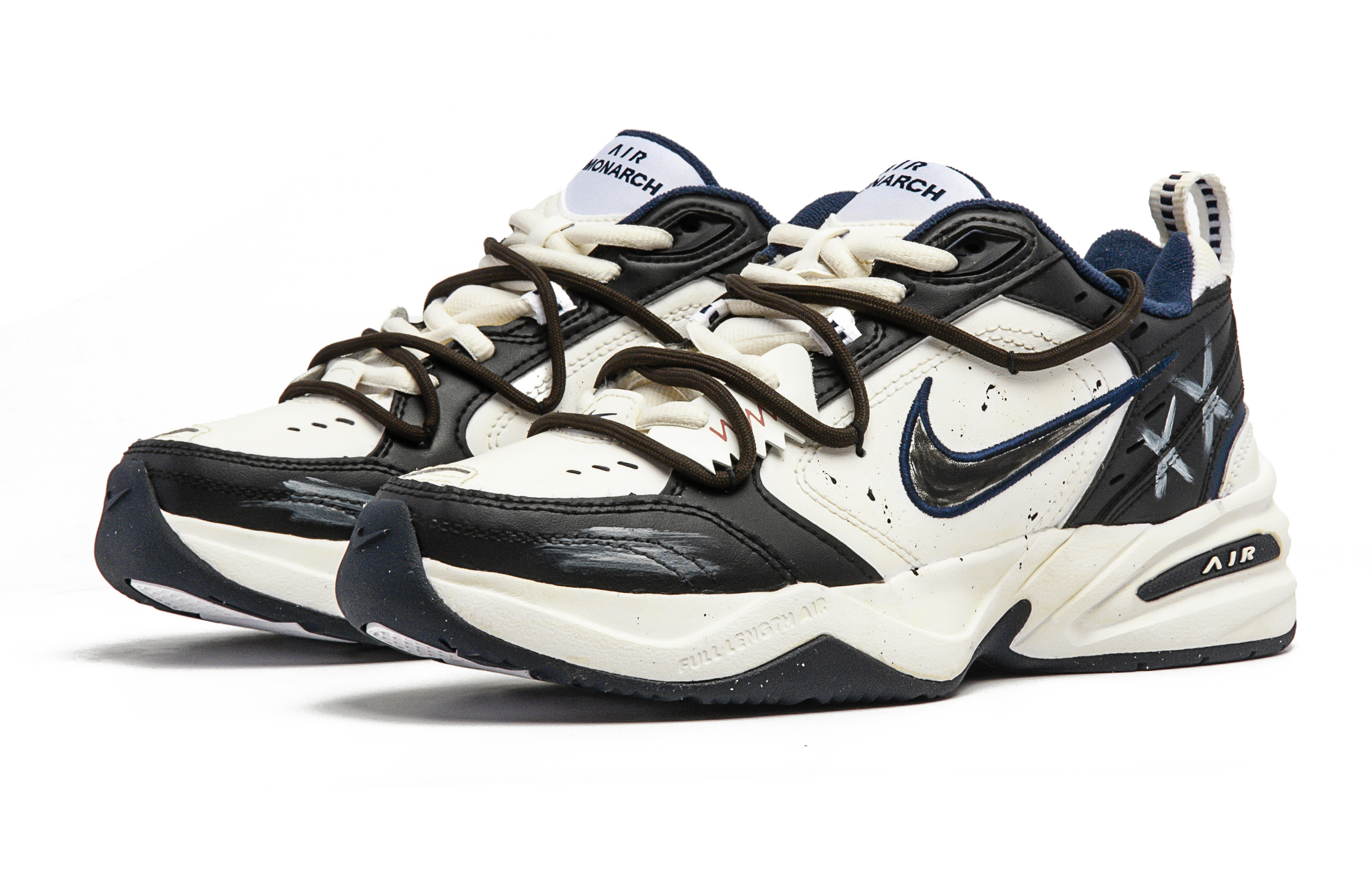 [Custom Shoes] Nike Air Monarch 4 'Graffiti Heartbeat' 圖 3