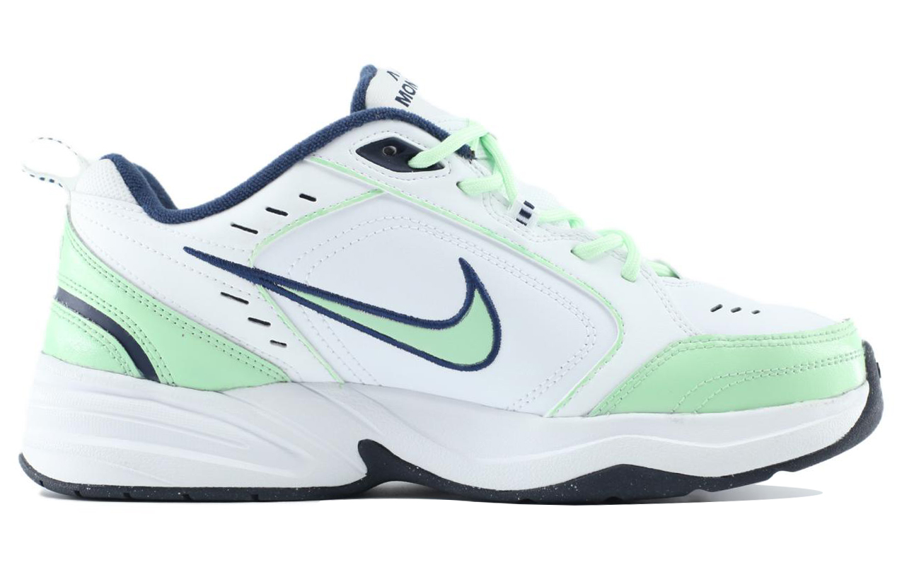 Lookbook [Kasut Custom] Nike Air Monarch 4 'Bamboo Hijau Panda' 415445-102（Team205-绿竹熊猫）