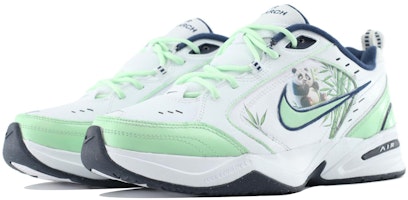 나이키 에어 모나크 4 '푸른 대나무 판다' 커스텀 슈즈 415445-102(Team205-绿竹熊猫) Shop 나이키 에어 모나크 4 '푸른 대나무 판다' 커스텀 슈즈 415445-102(Team205-绿竹熊猫)