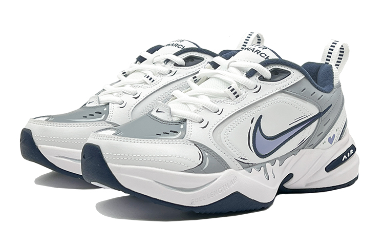 Lookbook ナイキ エア モナーク 4 "グレー白プチハート" 415445-102(TeamS-情人节灰色爱心S-BOX)