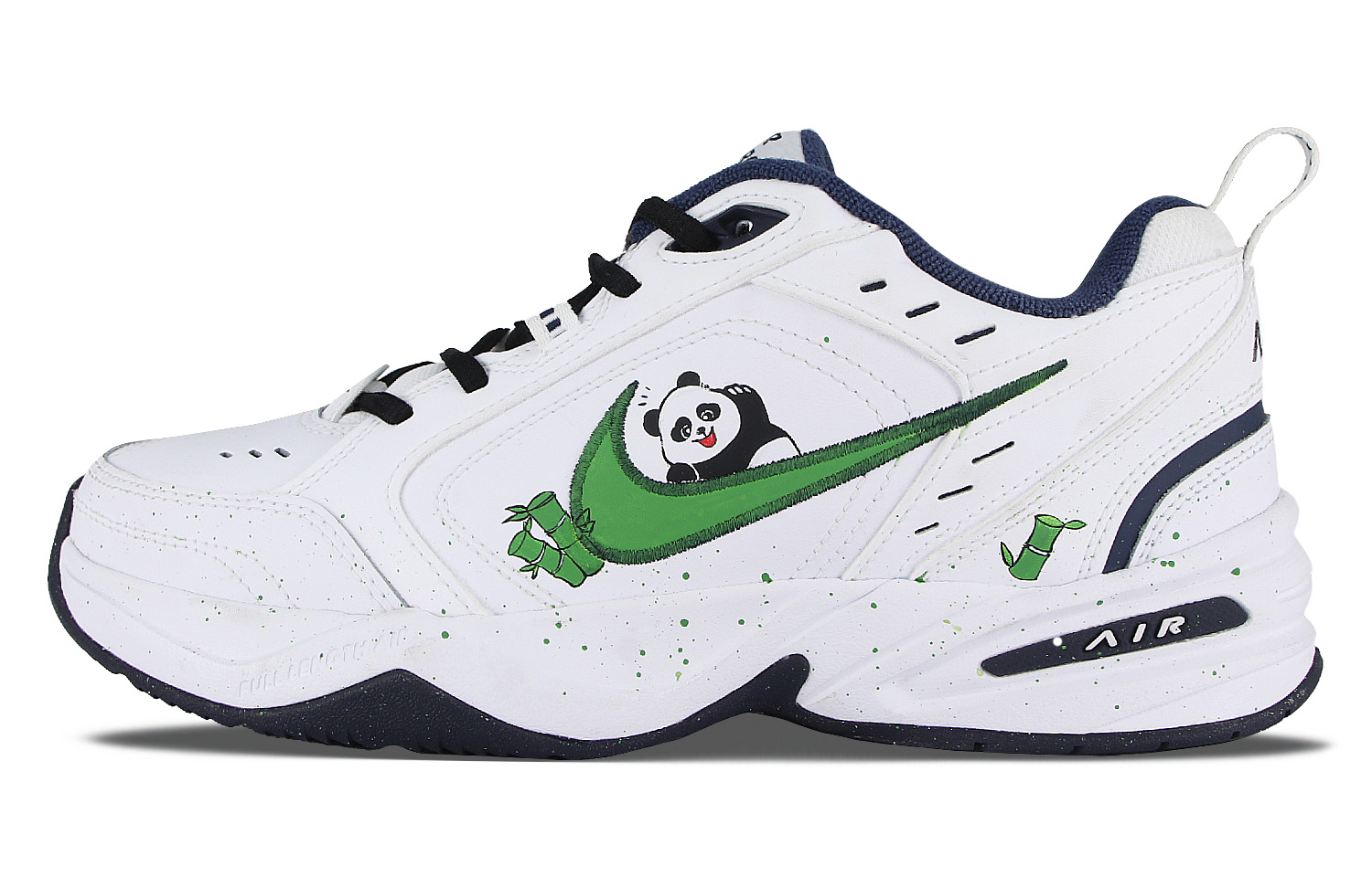 [Custom Shoes] Nike Air Monarch 4 'Hello Panda'