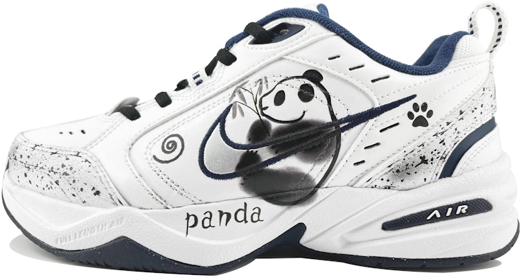 나이키 에어 모나크 4 '잉크 대나무' 커스텀 슈즈 415445-102(Team168-墨竹) Buy 나이키 에어 모나크 4 '잉크 대나무' 커스텀 슈즈 415445-102(Team168-墨竹)