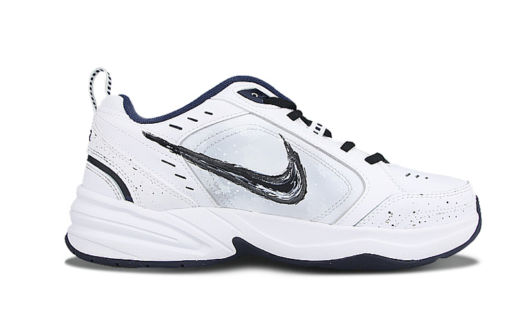 Order [カスタムシューズ] ナイキ エア モナーク 4 'インク バンブー' 415445-102(Team58-水墨竹子)