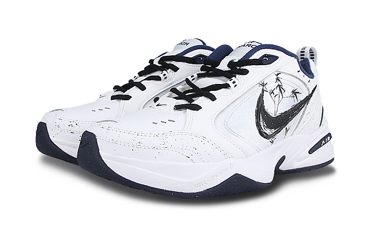 Lookbook [カスタムシューズ] ナイキ エア モナーク 4 'インク バンブー' 415445-102(Team58-水墨竹子)