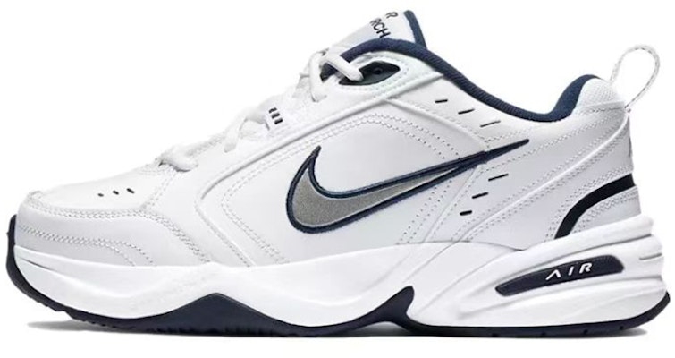 【客製球鞋】Nike Air Monarch 4 白海軍藍 星際 宇航員 塗鴉 低筒 老爹鞋 男女同款 白藍 Details for 【客製球鞋】Nike Air Monarch 4 白海軍藍 星際 宇航員 塗鴉 低筒 老爹鞋 男女同款 白藍