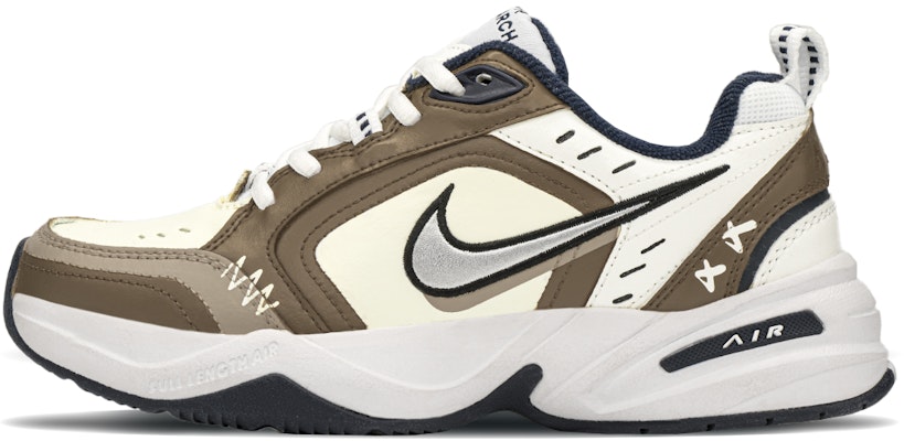 【訂製運動鞋】 Nike Air Monarch 4 PU皮革 FZBB 減齡主題 塗鴉 百搭 時尚 街頭 低筒 老爹鞋 男女同款 卡其棕 Buy 【訂製運動鞋】 Nike Air Monarch 4 PU皮革 FZBB 減齡主題 塗鴉 百搭 時尚 街頭 低筒 老爹鞋 男女同款 卡其棕