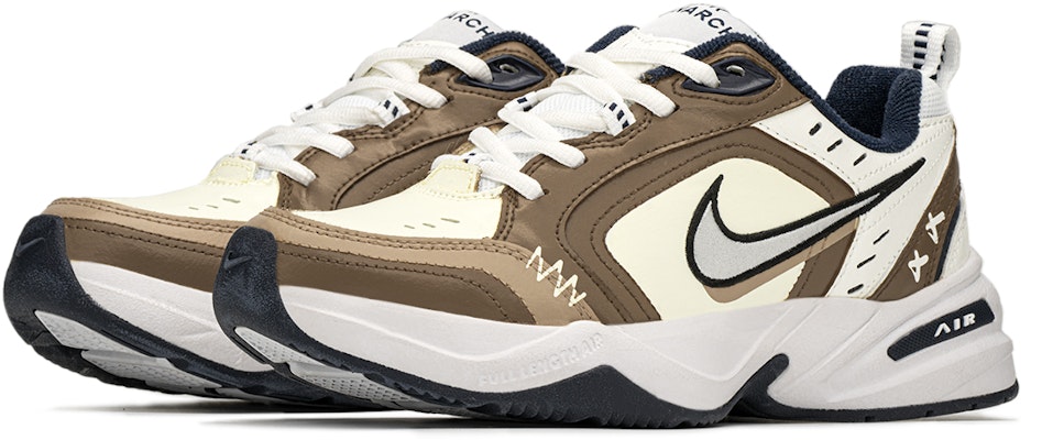 【訂製運動鞋】 Nike Air Monarch 4 PU皮革 FZBB 減齡主題 塗鴉 百搭 時尚 街頭 低筒 老爹鞋 男女同款 卡其棕 Shop 【訂製運動鞋】 Nike Air Monarch 4 PU皮革 FZBB 減齡主題 塗鴉 百搭 時尚 街頭 低筒 老爹鞋 男女同款 卡其棕