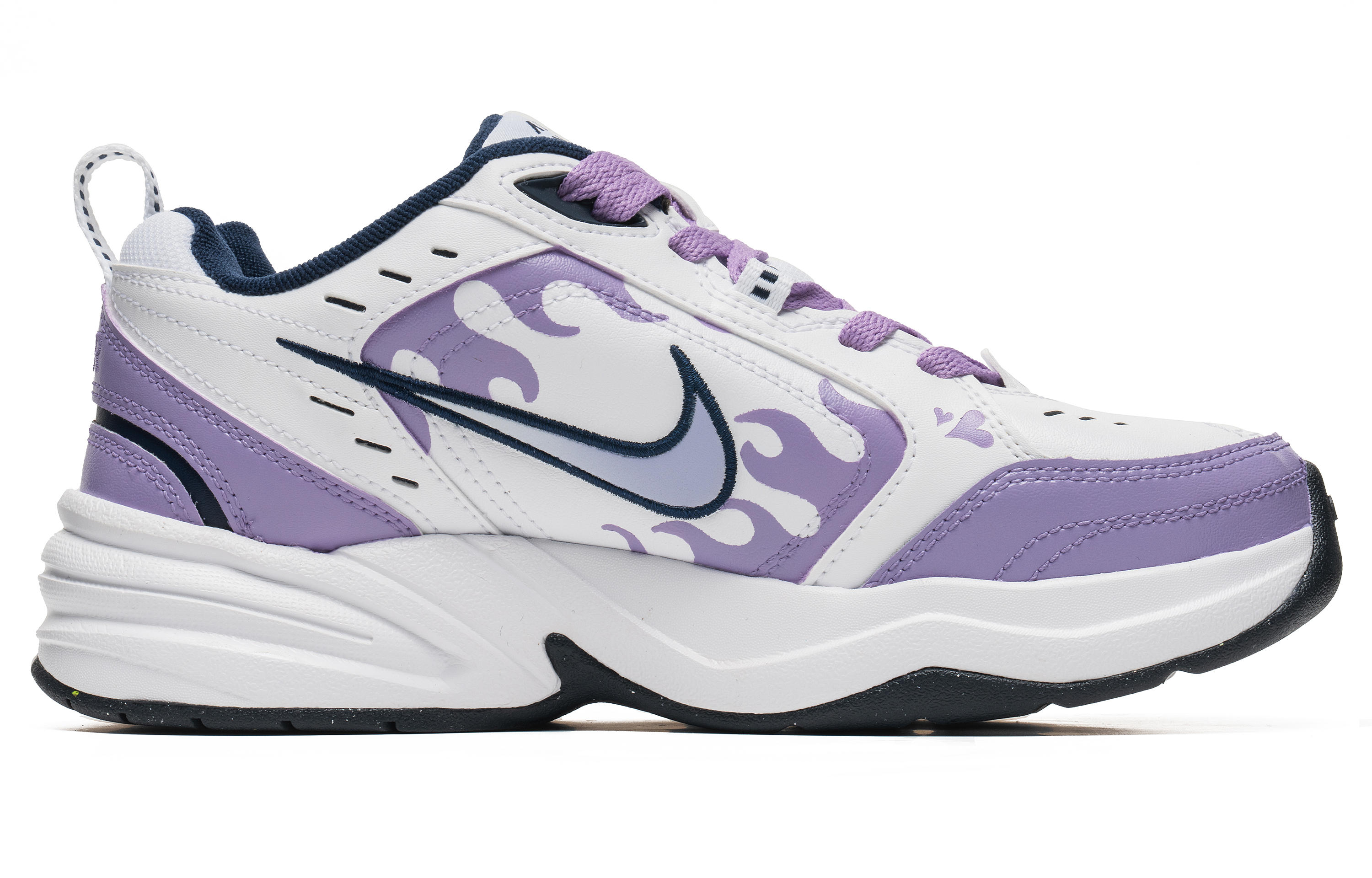 Buy [Sepatu Kustom] Nike Air Monarch 4 'Lavender Demons' 415445-102(Team22-紫小恶魔A-BOX)